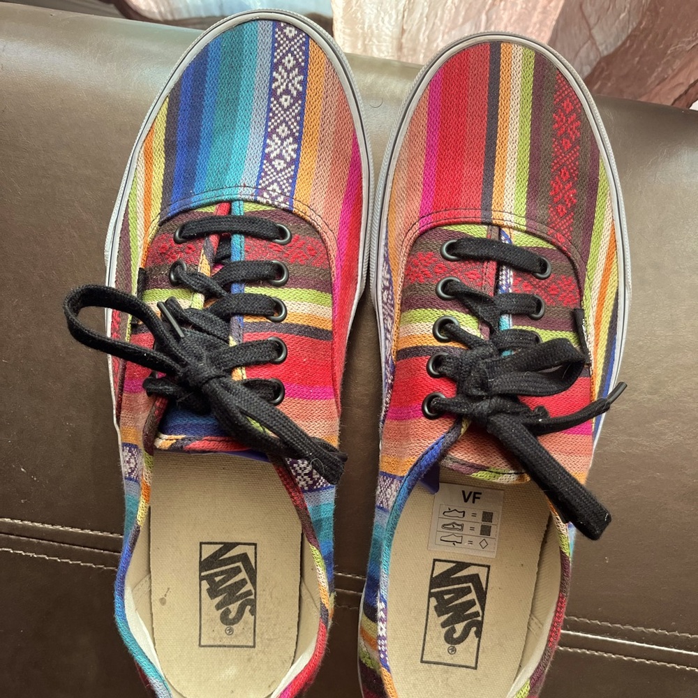 SEND OFFERS Boho Aztec Pattern Vans